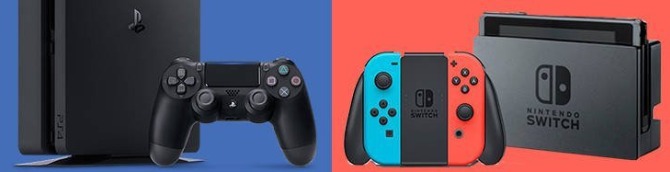 Switch vs PS4 Sales Comparison - January 2022