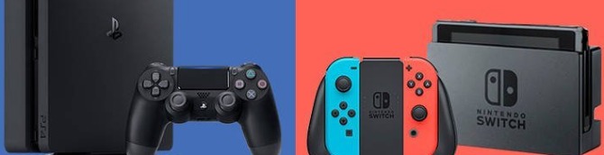Switch vs PS4 Sales Comparison - March 2021