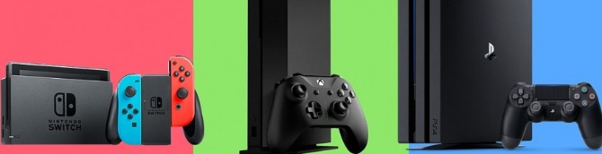 Switch vs PS4 vs Xbox One Global Lifetime Sales - September 2020