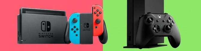 Switch vs Xbox One in the US Sales Comparison - April 2021