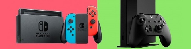 Switch vs Xbox One in the US Sales Comparison - January 2021
