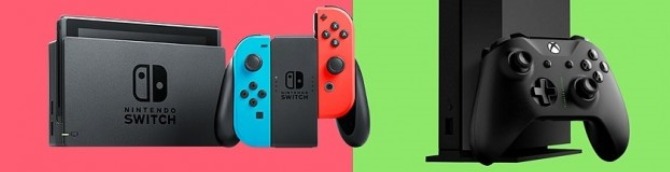Switch vs Xbox One in the US Sales Comparison - March 2021