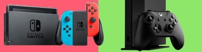 Switch vs Xbox One in the US Sales Comparison - May 2021