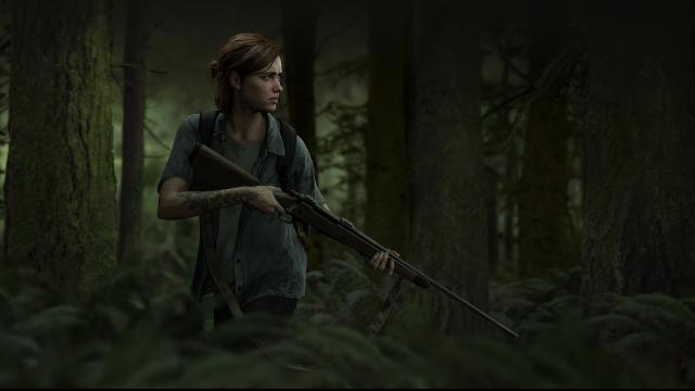 OC]You have to be absolutely silent to avoid the clickers, but Ellie can do  whatever. Cracks me up every time. : r/thelastofus