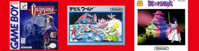 Three Game Boy and NES Added to Nintendo Switch Online