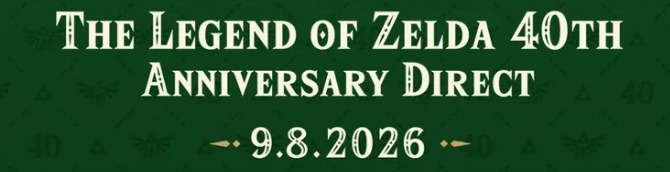 Two Nintendo Directs Set for Next Week, Including Legend of Zelda 40th Anniversary