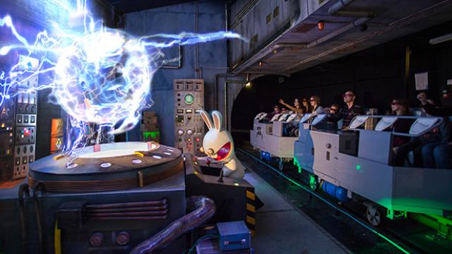 Rabbids Ride in Futuroscope