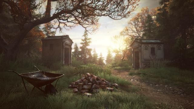 The Vanishing of Ethan Carter grave