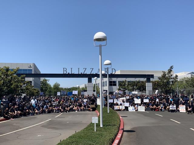 Walkout at Activision-Blizzard.