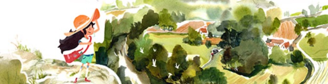 Watercolor Adventure Game Dordogne Announced for Switch and Steam