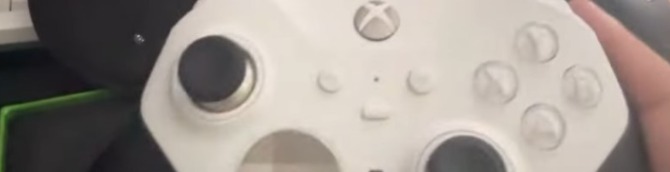 White Xbox Elite Series 2 Controller Has Appeared Online in Unboxing Video