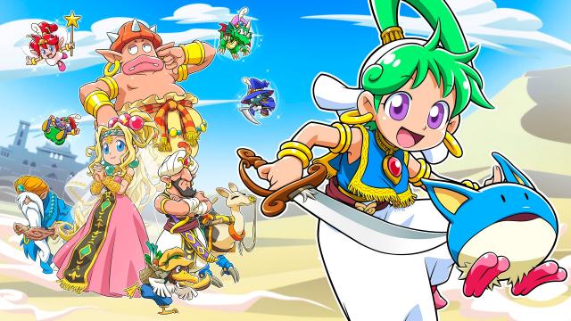 Wonder Boy: Asha in Monster World Announced for Switch and PS4