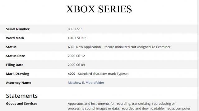 Microsoft Trademarks Xbox Series, Rumored Series S Looking More Likely