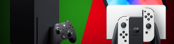 Xbox Series X|S vs Switch Sales Comparison - April 2022