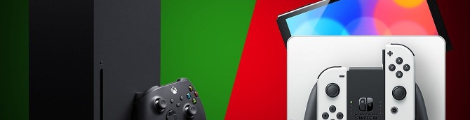 Xbox Series X|S vs Switch Sales Comparison - February 2022