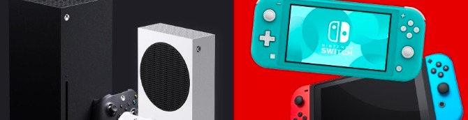 Xbox Series X|S vs Switch Sales Comparison - July 2021