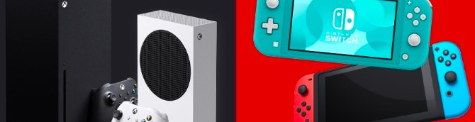 Xbox Series X|S vs Switch Sales Comparison - June 2021