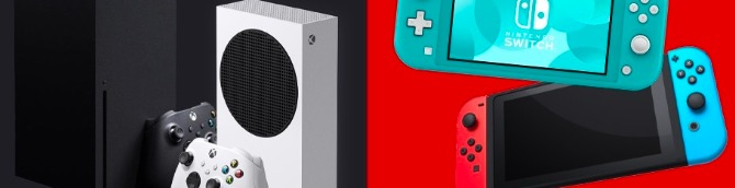 Xbox Series X|S vs Switch Sales Comparison - November 2021