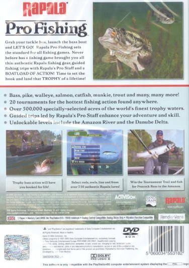 Rapala Pro Fishing for PlayStation 2 - Cheats, Codes, Guide