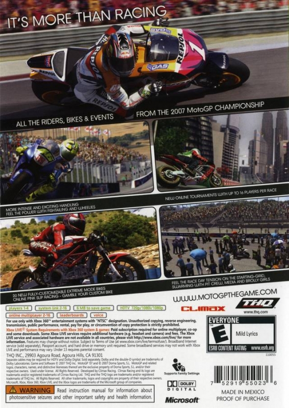 MotoGP '07 (PS2) - Wikipedia