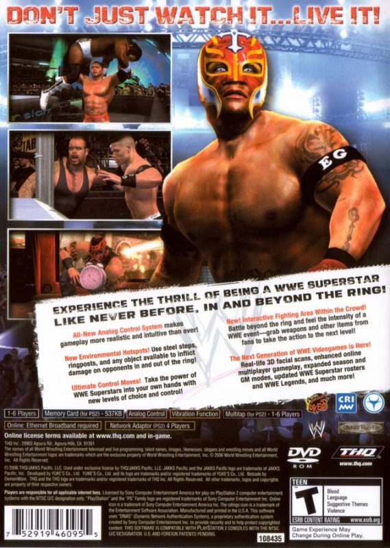 WWE SmackDown! vs. Raw, WWE Games Wiki