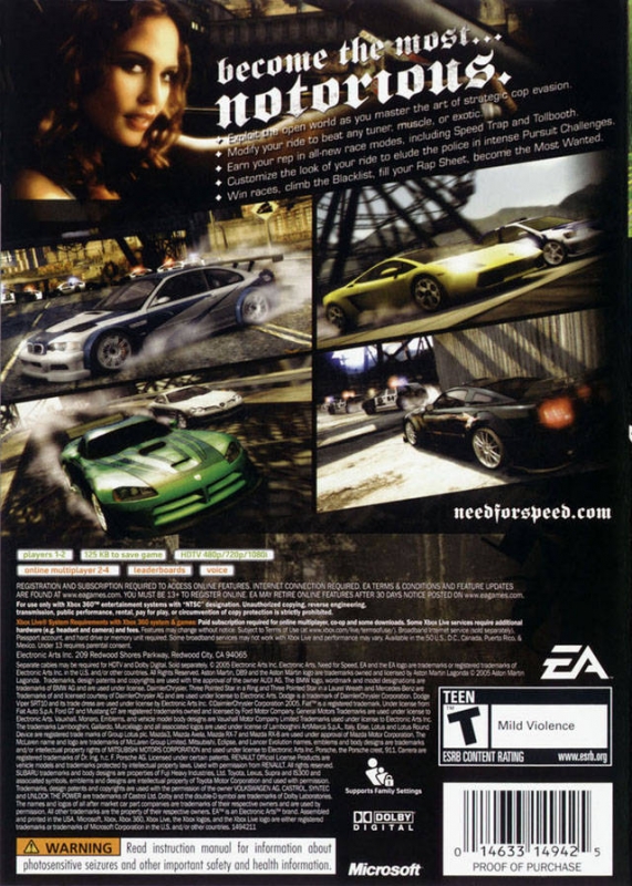 Need for Speed: Most Wanted 2005 Review