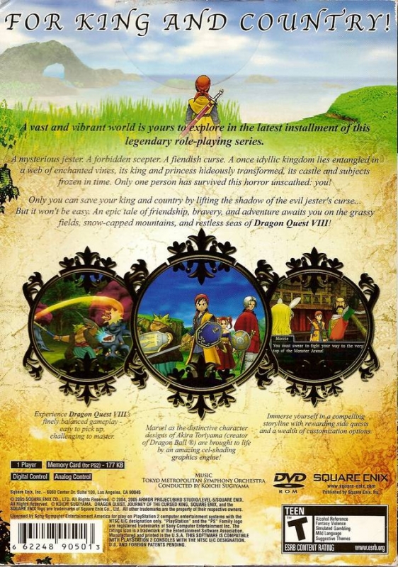 Dragon Quest VIII: Journey of the Cursed King - Dragon Quest Wiki