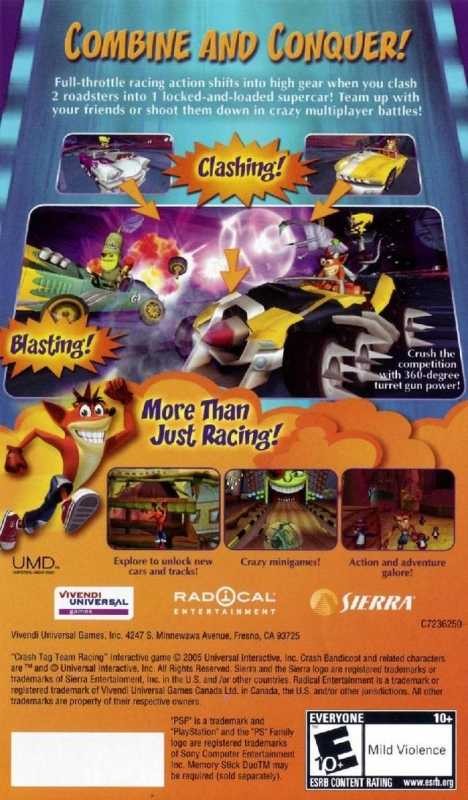 Crash Tag Team Racing, Crash Bandicoot Wiki