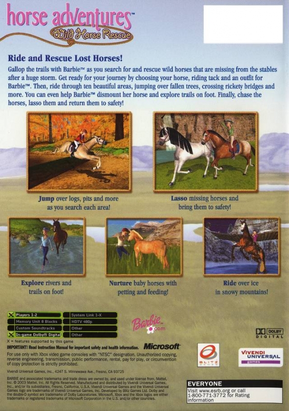Barbie Wild Horse Rescue - Reviews - Fórum Players