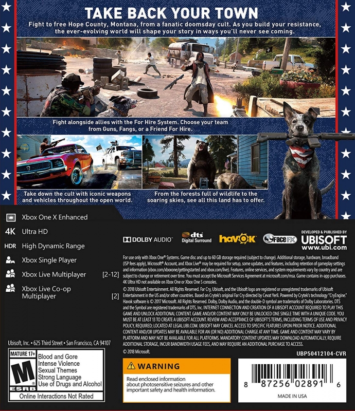 far cry 5 cheats xbox