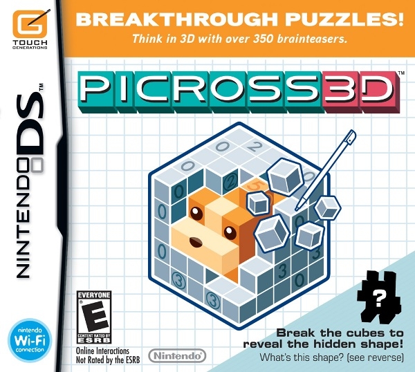 Picross 3D on DS - Gamewise