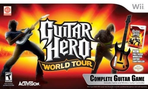 guitar hero world tour wii game id