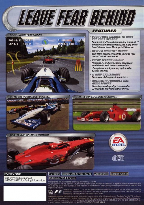 F1 2002 para PC (2002)