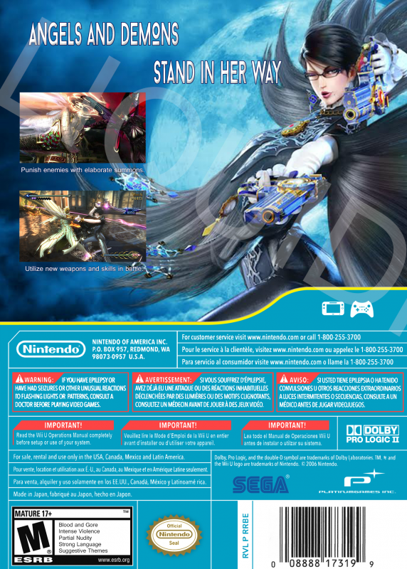 BAYONETTA 2 SEMINOVO - WII U