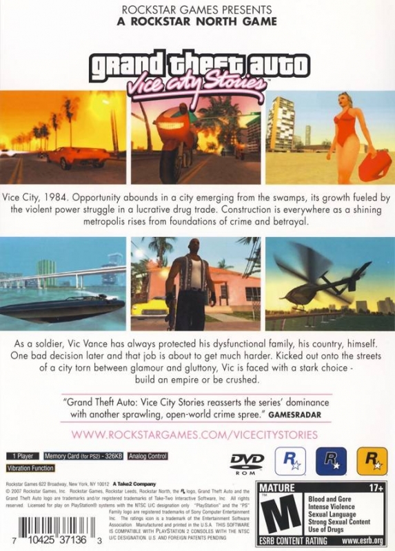 Grand Theft Auto : Vice City Stories - Codes GTA : Vice City