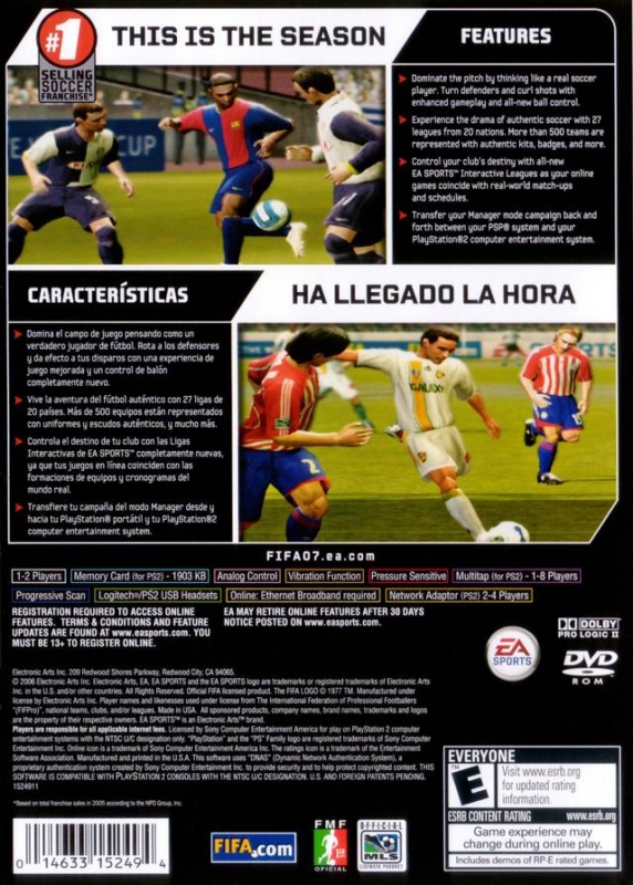 FIFA 07, Xbox Wiki