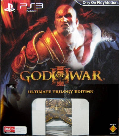 God of War III PlayStation 3 Box Art Cover by tleeart