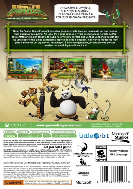 Kung Fu Panda: Showdown of Legendary Legends - PlayStation 4, PlayStation  4