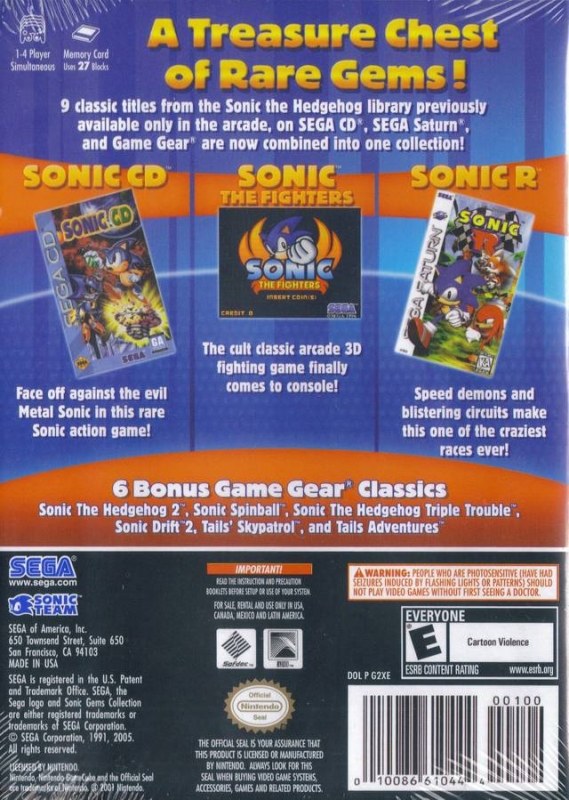 Sonic Gems Collection - Wikipedia