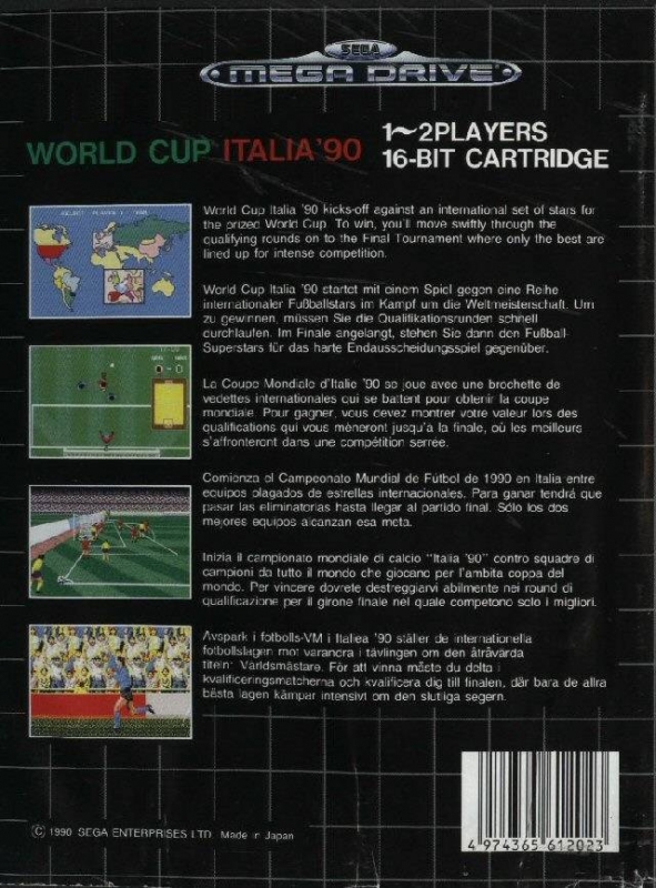 World Championship Soccer II - SEGA Genesis / Mega Drive - VGDB 