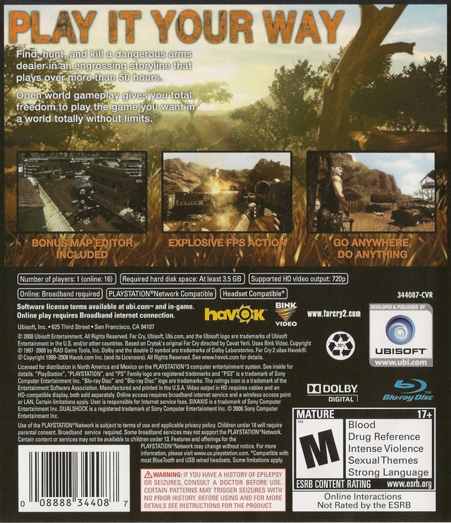 Map Editor (Far Cry 2), Far Cry Wiki