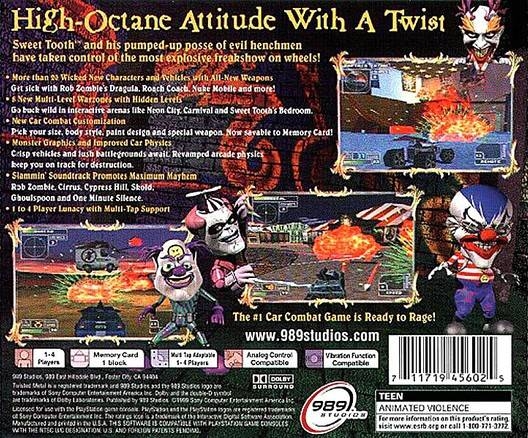 Twisted Metal 4, Twisted Metal Wiki