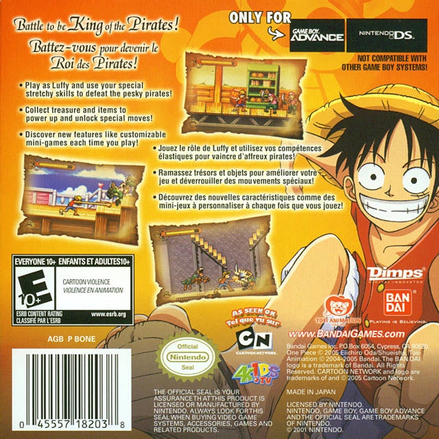 One Piece Games for GBA 