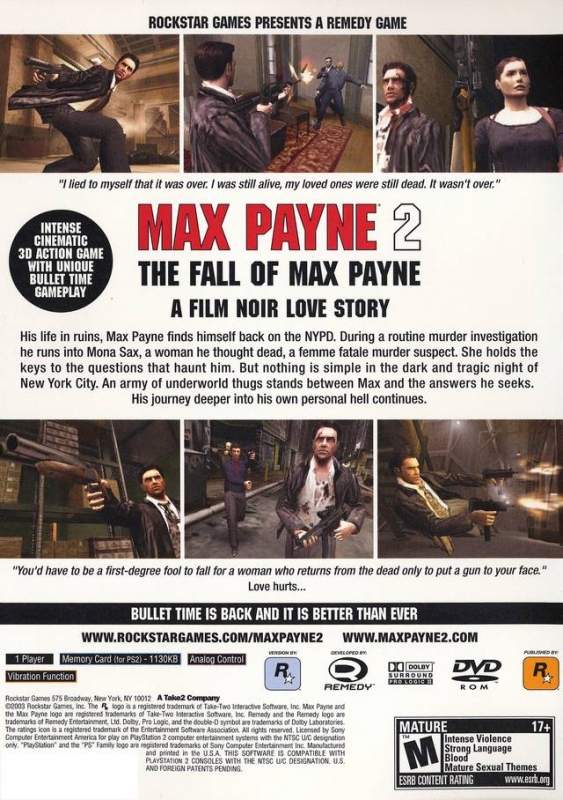 Max Payne 2: The Fall of Max Payne - Wikipedia