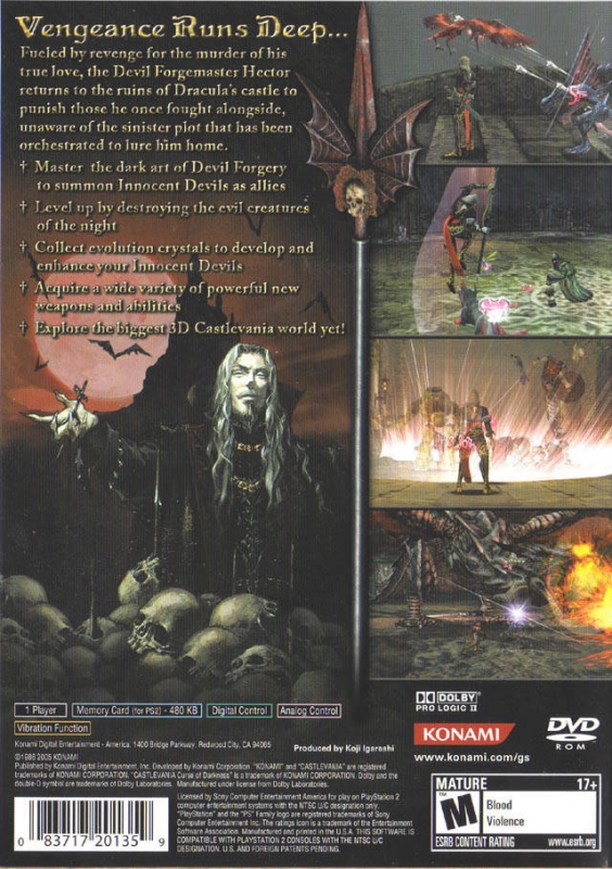 Castlevania: Curse of Darkness for PlayStation 2 - Sales