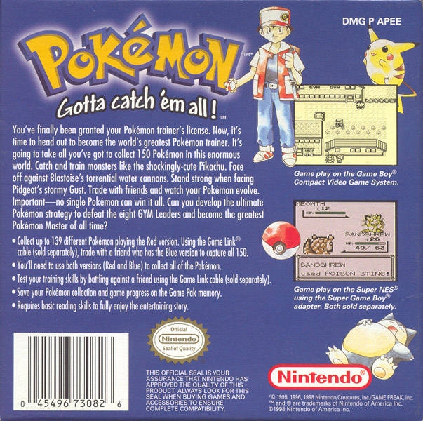 Pokémon Red & Blue – A Look Back At The 20-Year Journey To Catch