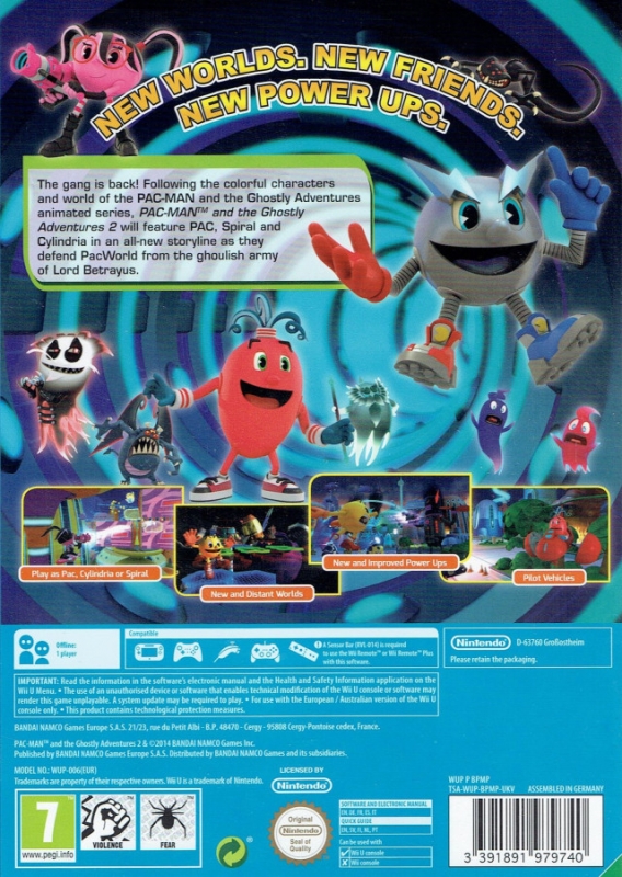 vlam operatie verlies Pac-Man and the Ghostly Adventures 2 for Wii U