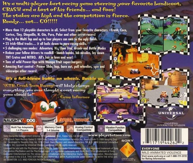 Crash Team Racing, Crash Bandicoot Wiki