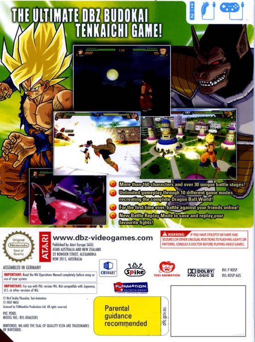 Dragonball Z: Budokai Tenkaichi 3 for Wii - Cheats, Codes, Guide