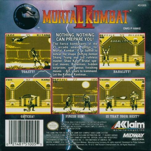 Mortal Kombat II, Mortal Kombat Wiki